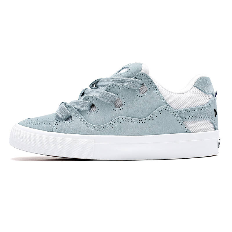Medd Skateboard Shoes Unisex Low Top Red/Blue/Green