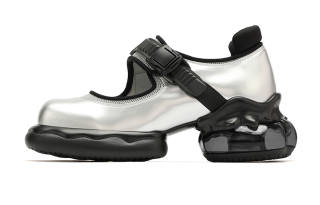 DAPHNE LAB Chunky Heel Mary Jane Shoes 5.5cm Women's