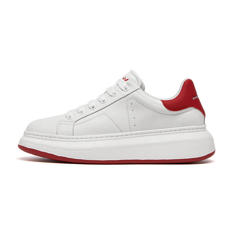 VICKI BROWN Cow Leather Low top Skateboard Shoes Men's