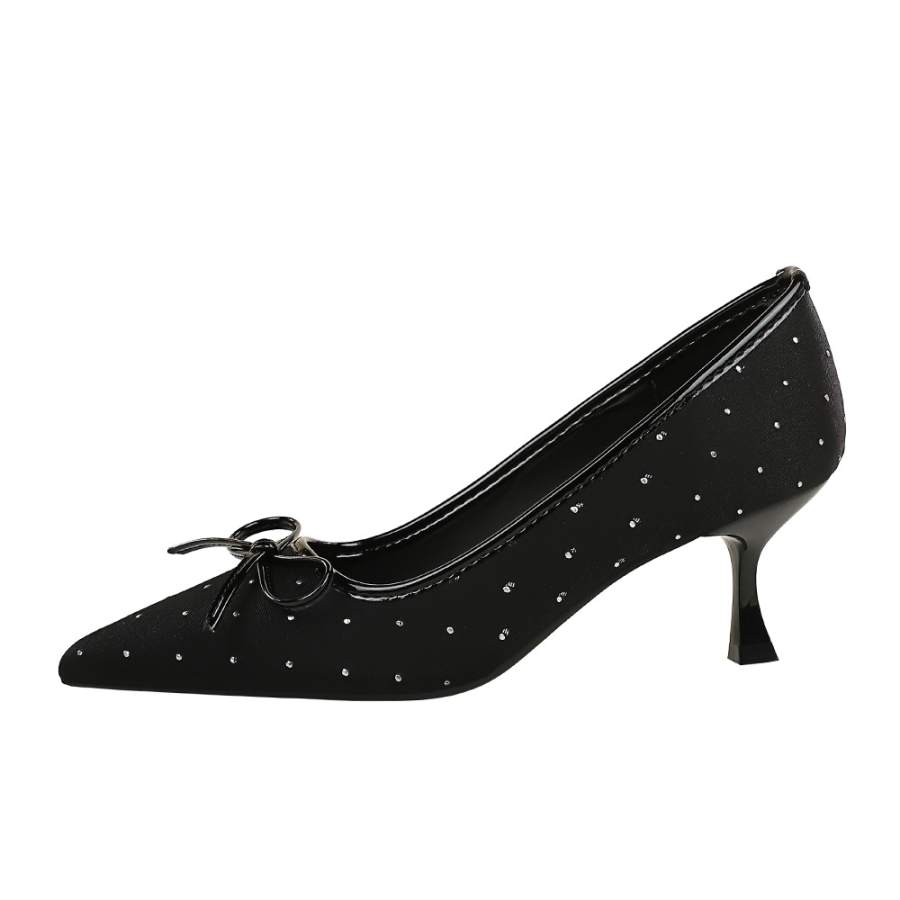 QITUMAUL Slim Heel High Heels 5CM Women's