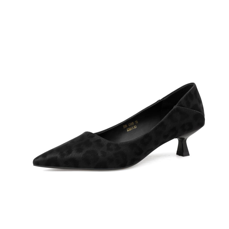 ZHR High Heels Women's Black Gray