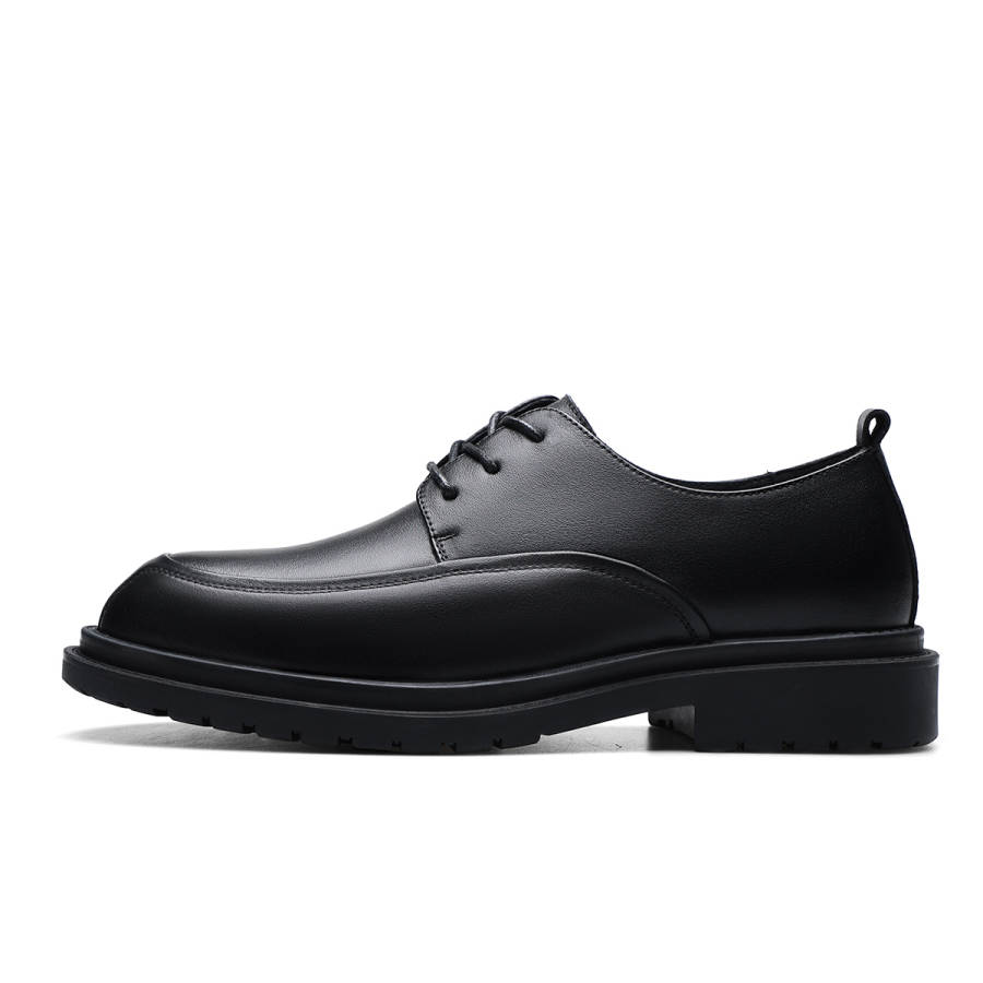 D:FUSE SCANDINAVIA D FUSE SCANDINAVIA Cow Leather Casual Shoes Men's Black