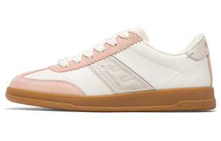 East Pacific Trade Leather Minimalist Fashion Low top Skateboard Shoes Unisex Pink