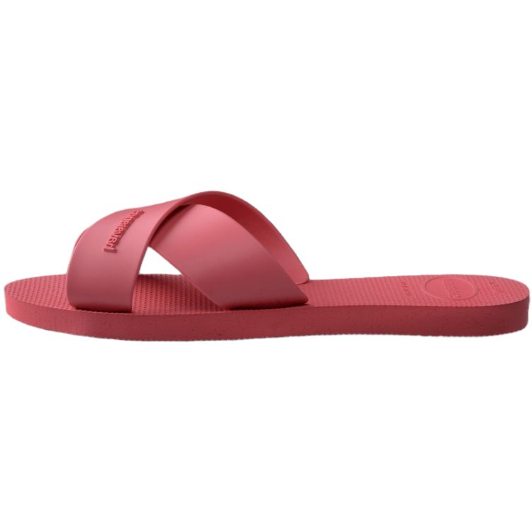 Havaianas Slide Slippers Women's Pink Porcelain