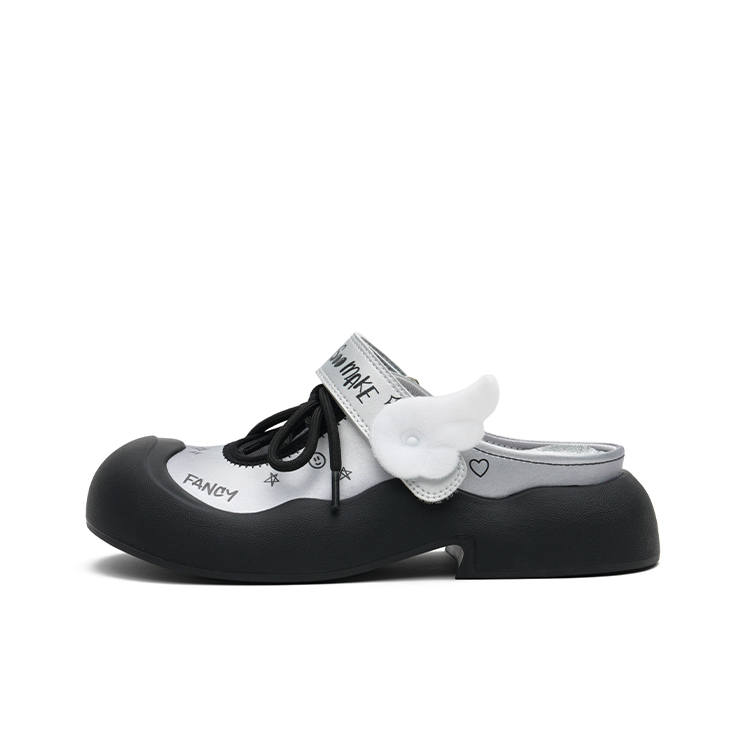 MASOOMAKE Ugly Cute Design Collection Closed Toe Slippers Women's