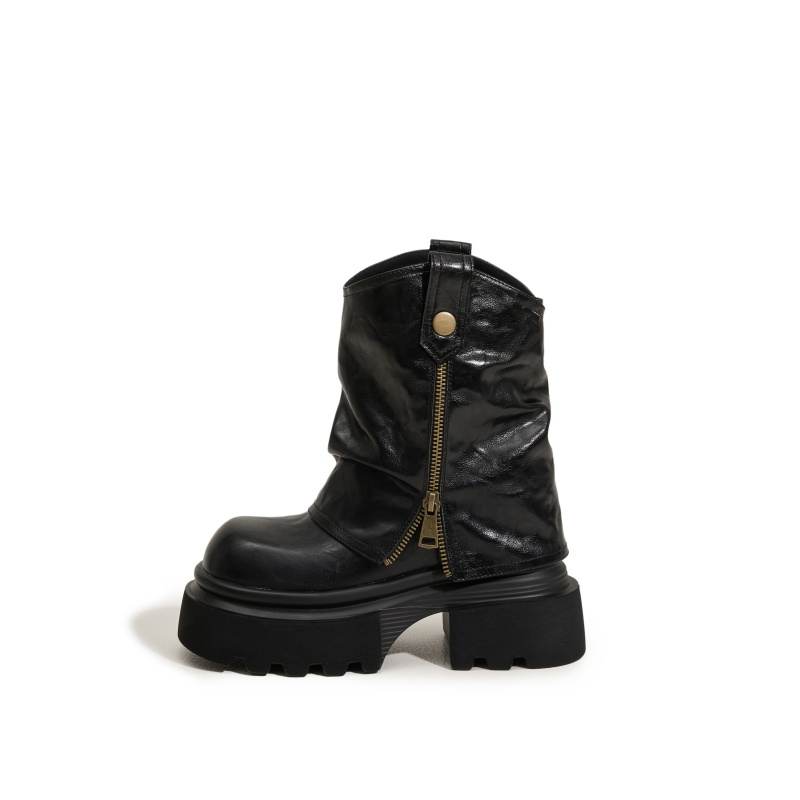 MILANLIANGE Ankle Boots Super High Heel 10cm Women's
