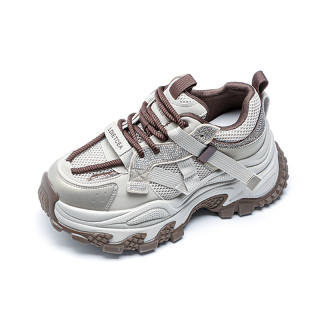 BENZI Leather Slip Resistant Abrasion Resistant Breathable Moisture Wicking Lightweight Height Increasing