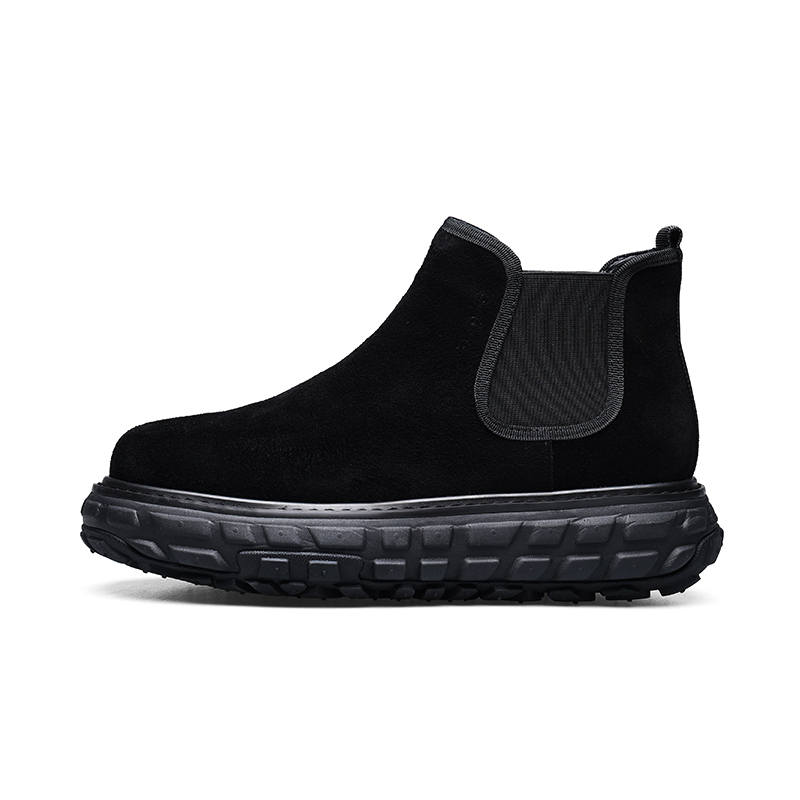 PARDASAUL PARDASAUL Cow Split Leather Chelsea Boots Men's Black