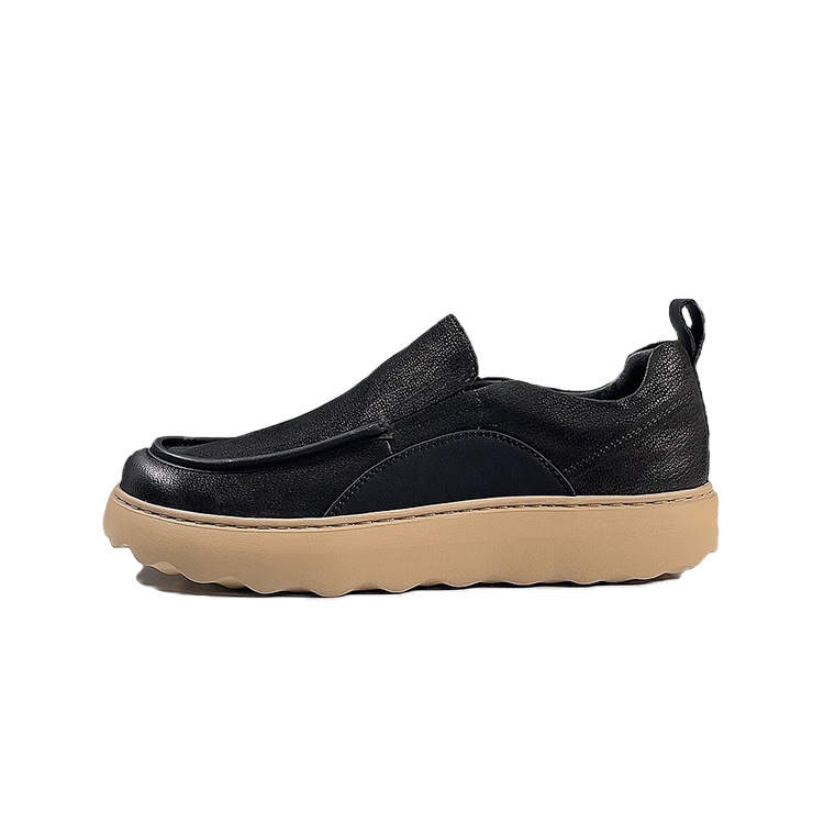 Devanro Devanro Top Grain Cow Leather Casual Shoes Men's