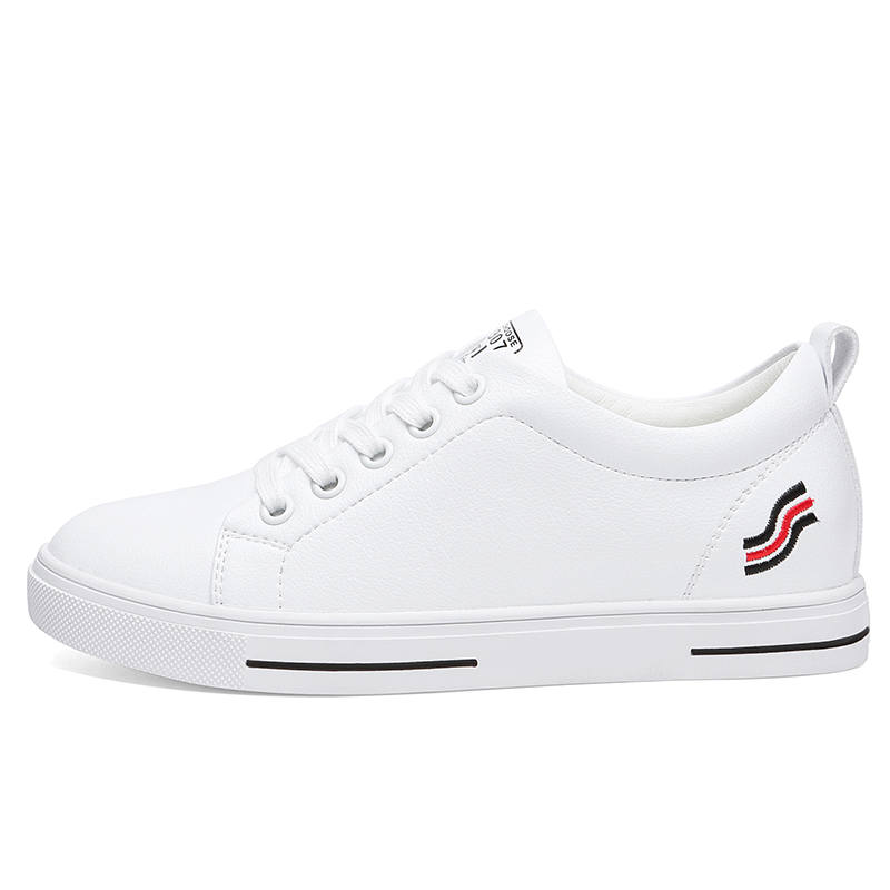 GUQITIANLUN Synthetic Leather Slip Resistant Low top Skateboard Shoes Women's