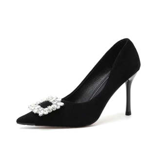 LUNNIFEIYA Slim Heel High Heels Women's