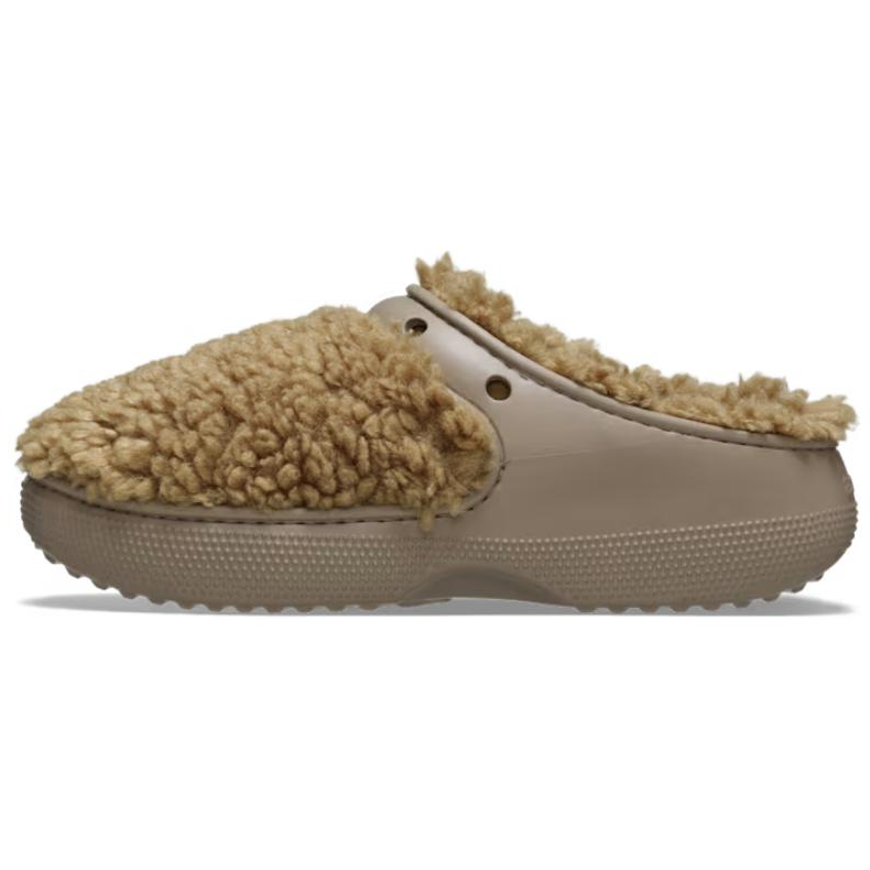 Crocs Crocs Abrasion Resistant Closed Toe Slippers Unisex Brown
