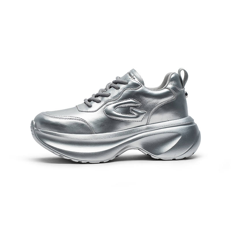 Coup De Foudre Cow Leather Low top Chunky Sneakers Women's