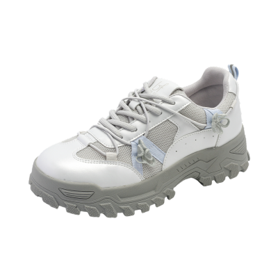 BAFFN Slip Resistant, Abrasion Resistant, Breathable Low top Casual Shoes Women's Pearl Gray