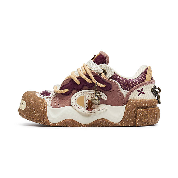 Champion ESSENTIALS Blessing Wealth Puffy Head Shoes AutoSkate V1 Balance Low top Skateboard Shoes Men's