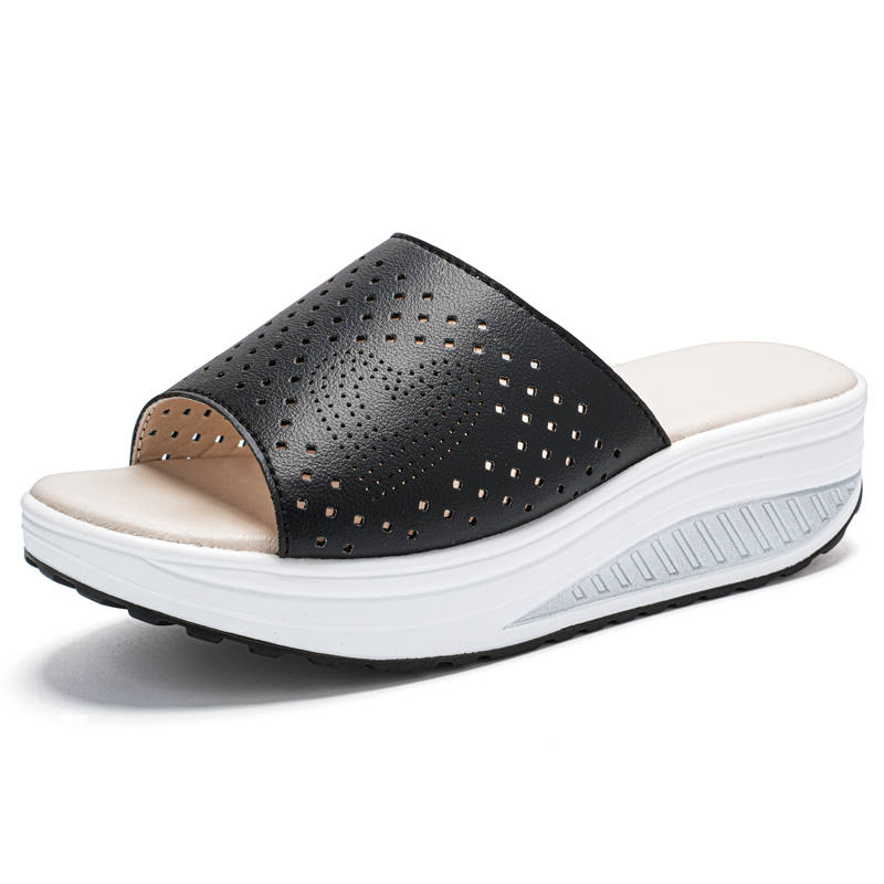 Reivantix Reivanti Slip Resistant Slide Slippers Women's Black