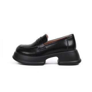 BOJUEMAO Loafers Women's Black