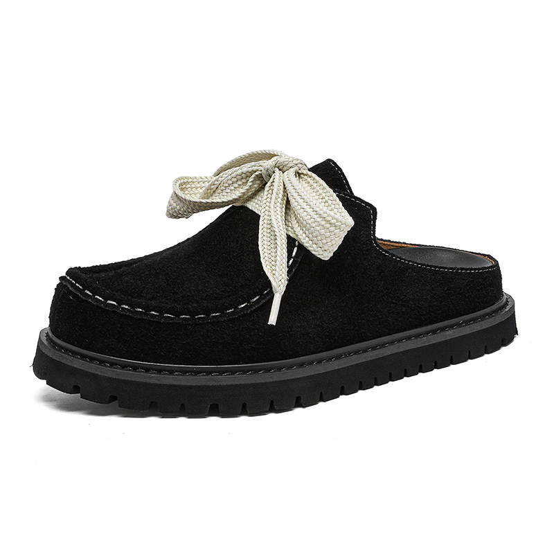 V ZERO FIVE V ZERO FIVE Rubber Sole Abrasion Resistant Slip Resistant Abrasion Resistant Slip Resistant Closed Toe Slippers Men's