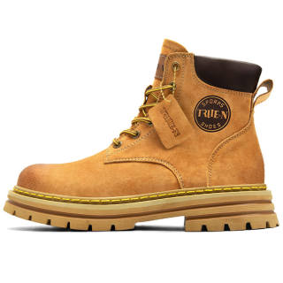 TRUE-N TRUE N Combat Boots Unisex Brown/Khaki