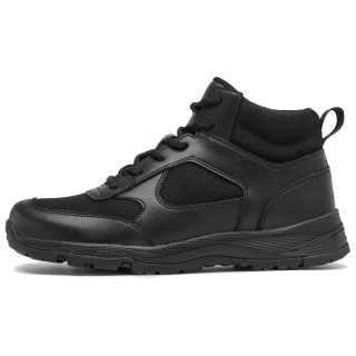 SHUSHUJIA Cushioning Slip Resistant Cushioning Slip Resistant High top Casual Shoes Men's Black