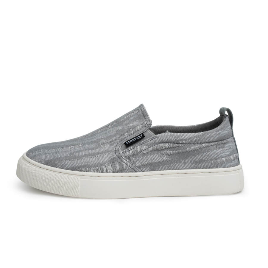 FED FED Low top Canvas Shoes Men's Gray