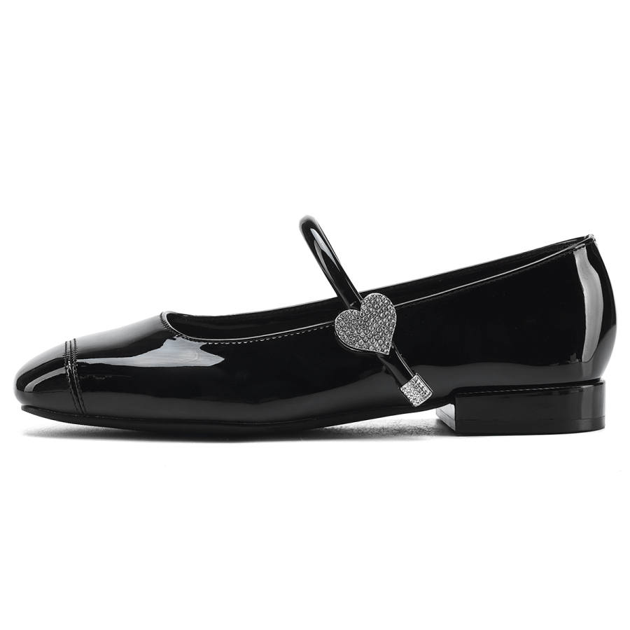 D:FUSE SCANDINAVIA D FUSE SCANDINAVIA Cow Split Leather Mary Jane Shoes Women's