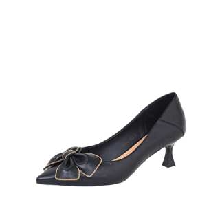 GUDIANFENGDU Pu Slim Heel High Heels 5.5cm Women's