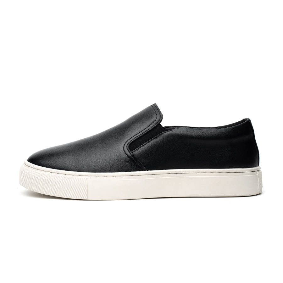 FED FED Top Grain Cow Leather Loafers Men's Black