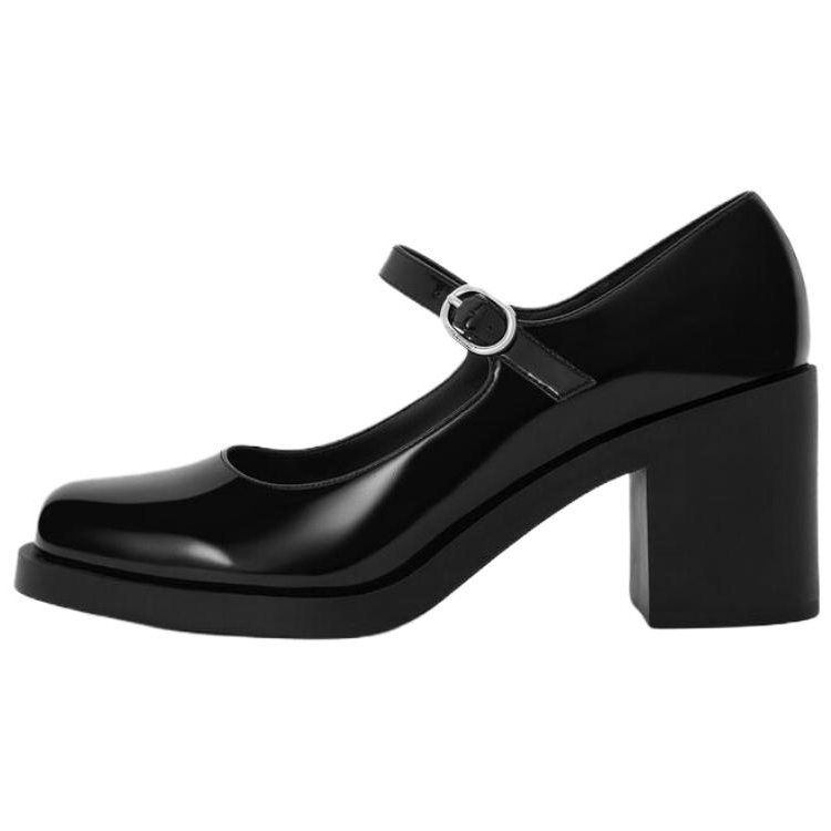 CHARLES&KEITH Pu Mary Jane Shoes Women's