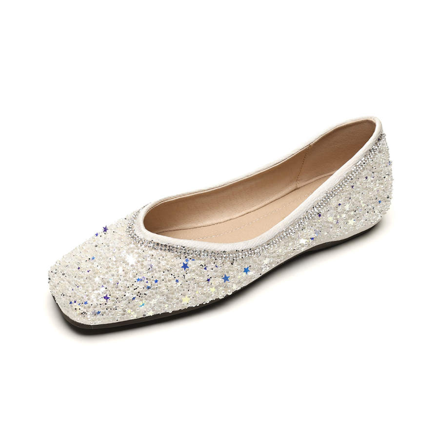 QITUMAUL Casual Shoes Women's Apricot