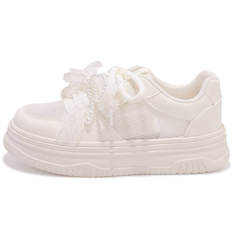SNXR Mesh Low top Skateboard Shoes Women's Beige