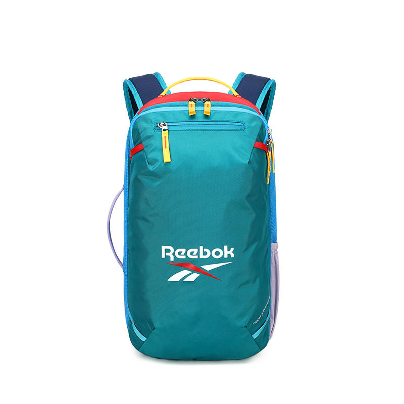 Reebok Nylon Backpack Regular Women's Peacock Blue/Classic Black