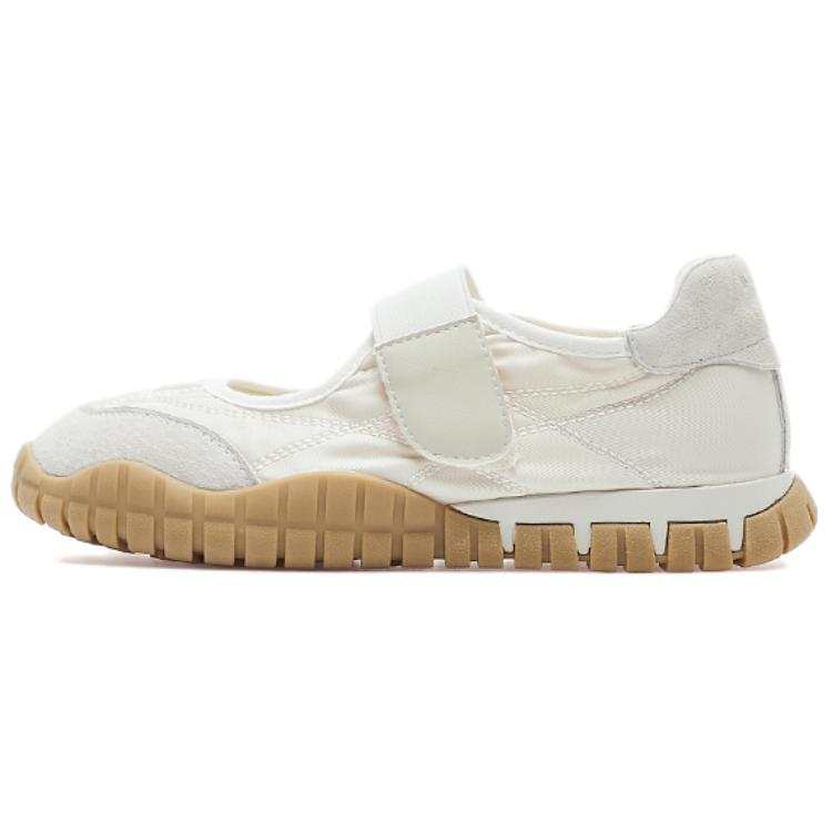 AGSDON Fabric Platform Mary Jane Shoes Women's