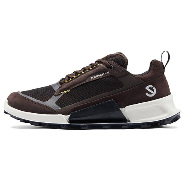 Ecco Cushioning Low top Casual Shoes Men's Mocha Brown