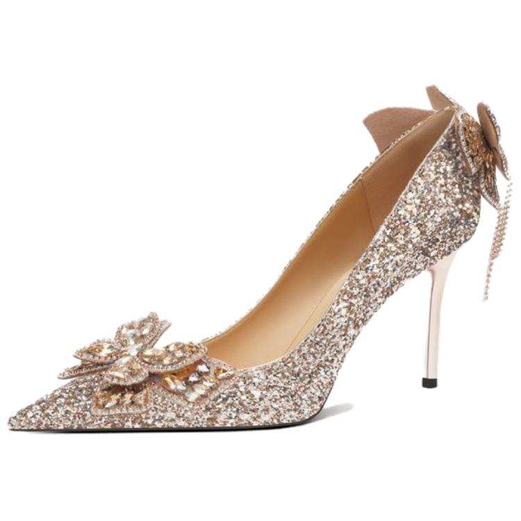 Zubumei Slim Heel High Heels Women's