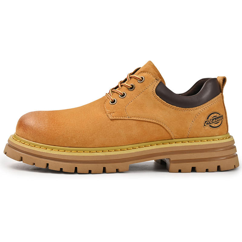 JIGONGYANG JIGONGYANG Work Boots Men's Low Top Yellow/Black