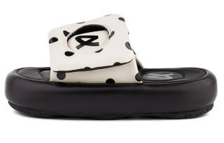 LASTLAZY Slide Slippers Unisex Polka Dot
