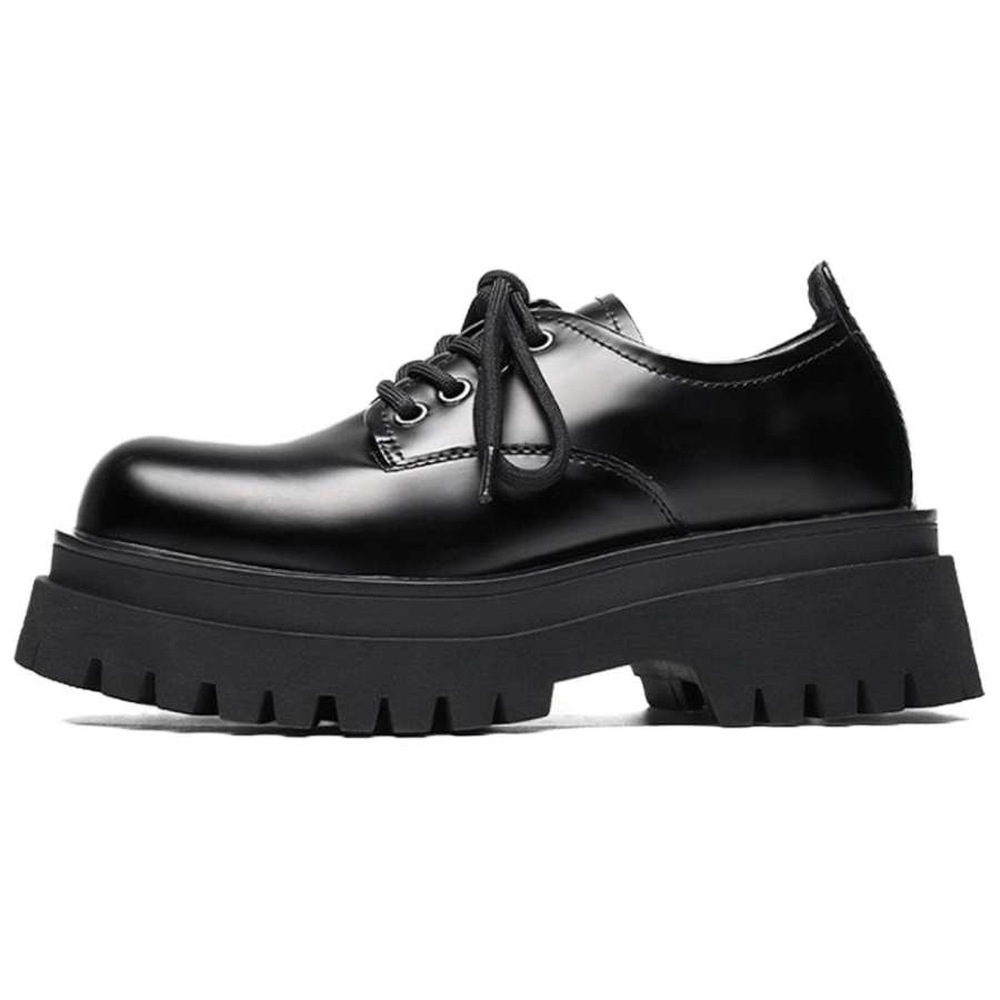 TH FABRICATE Low top Casual Shoes Unisex Black