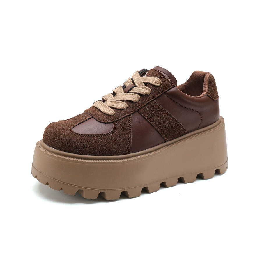 Marino Orlandi FOXER x Marino Orlandi Height Increasing Abrasion Resistant Low top Skateboard Shoes Women's