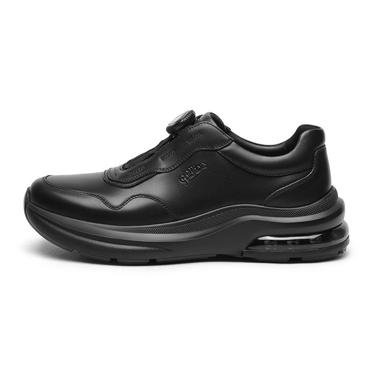 GOLDLION Men's Casual Shoes Men's Low Top Black/White