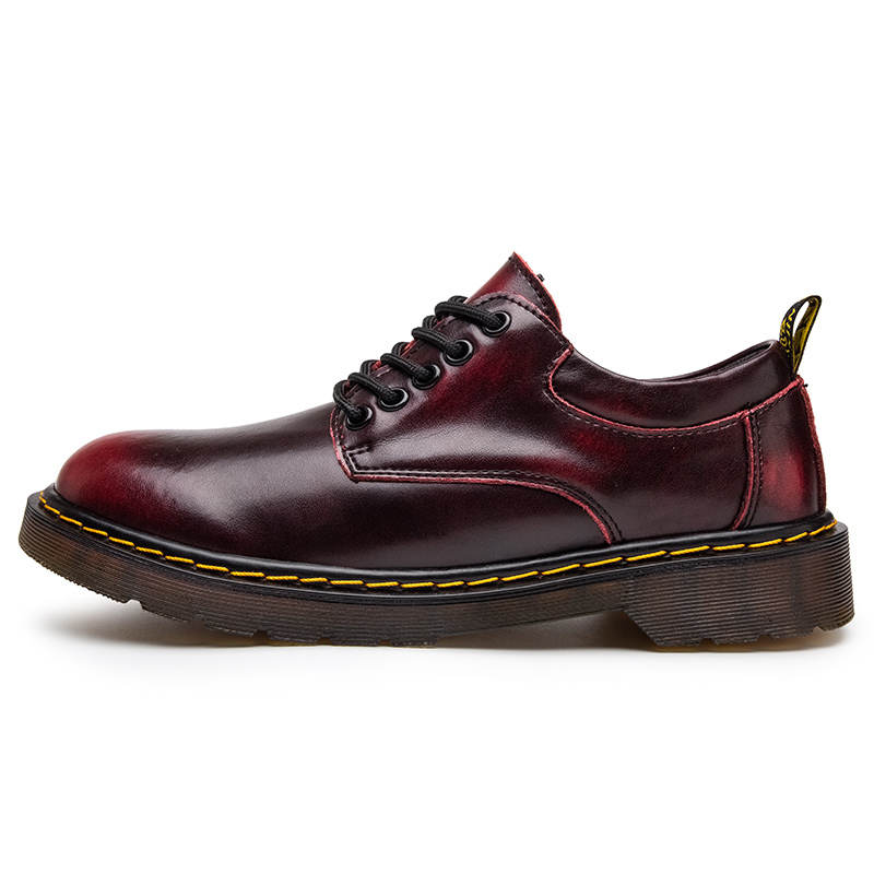 WENNAI Casual Shoes Men's Burgundy