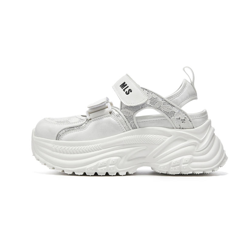 Millies MILLIE'S Synthetic Leather Breathable Low top Chunky Sneakers Women's