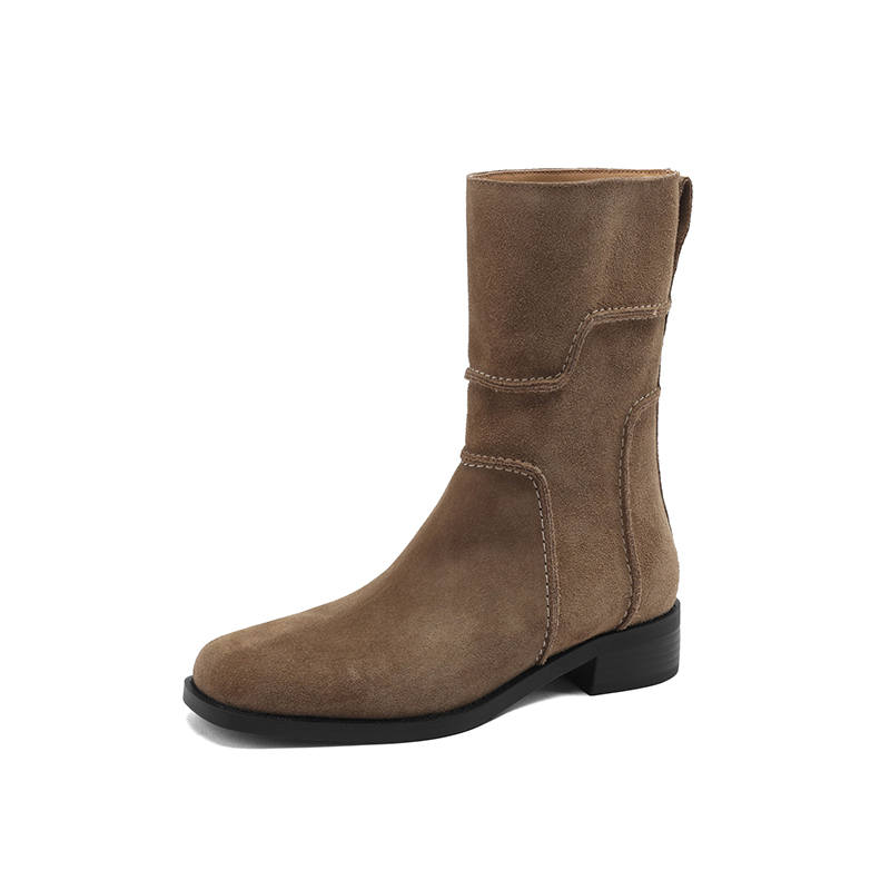 Naiyee Fall Winter Naiyee Cow Suede Ankle Boots 3.5cm Women's