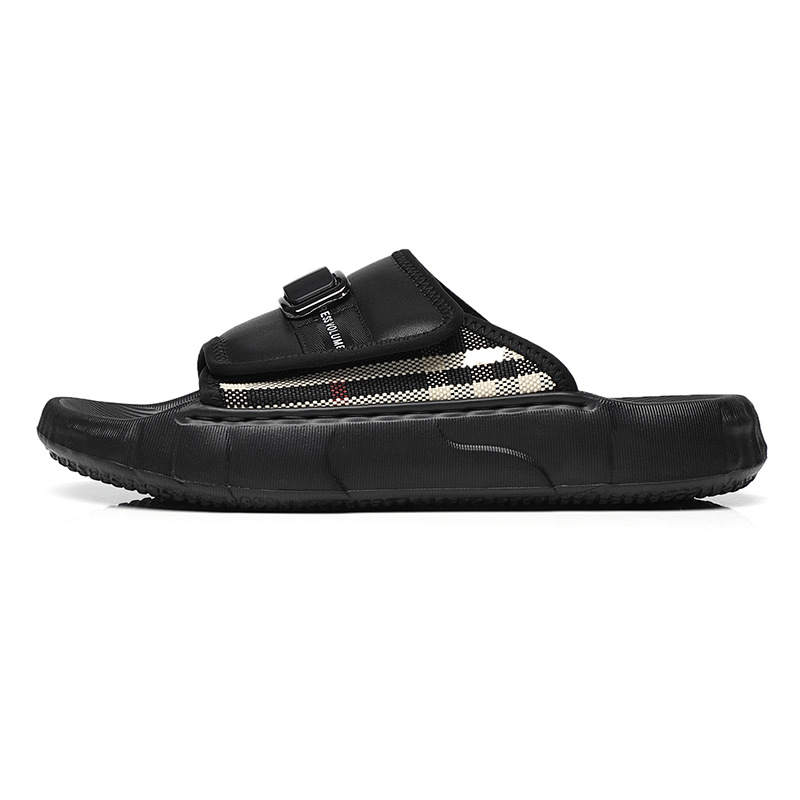 Devanro Devanro Rubber Stitching Abrasion Resistant Abrasion Resistant Slide Slippers Men's