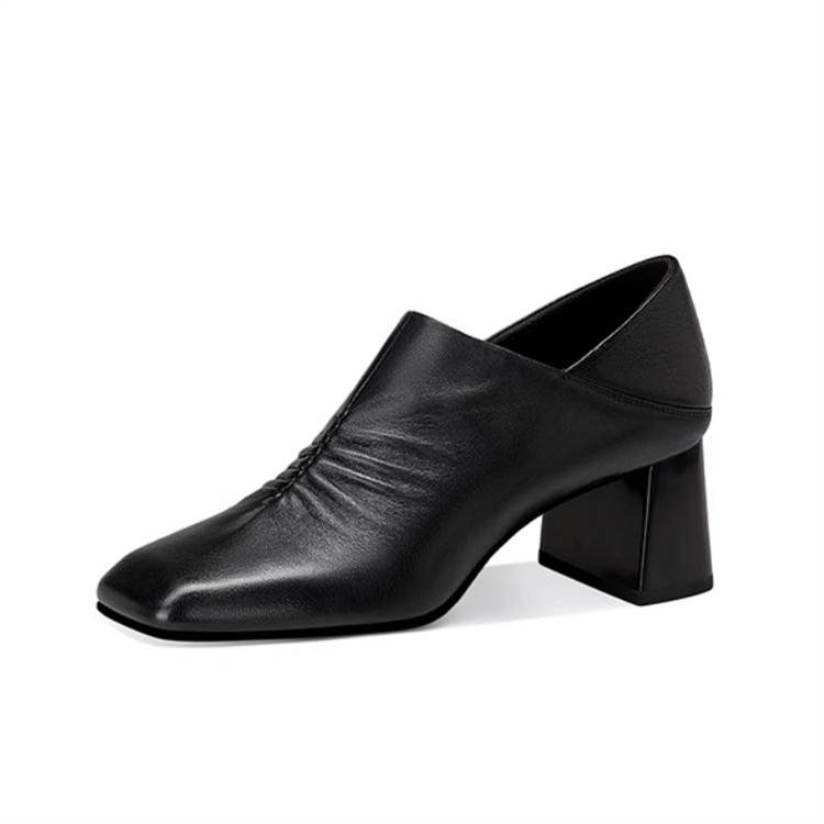 JESSICA SOPHIA Sheepskin High Heels Women's