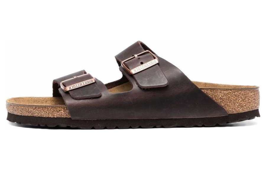 Birkenstock Slide Slippers Unisex Brown
