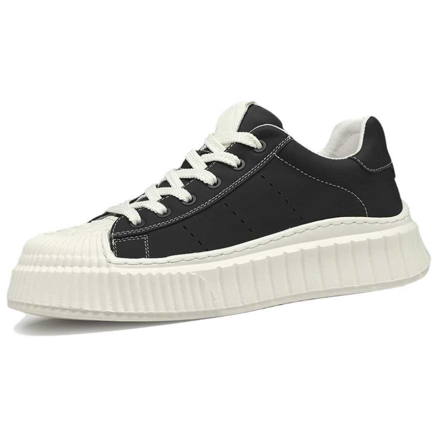 SENJIALUO Top Grain Cow Leather Height Increasing Abrasion Resistant Lightweight Breathable Slip Resistant
