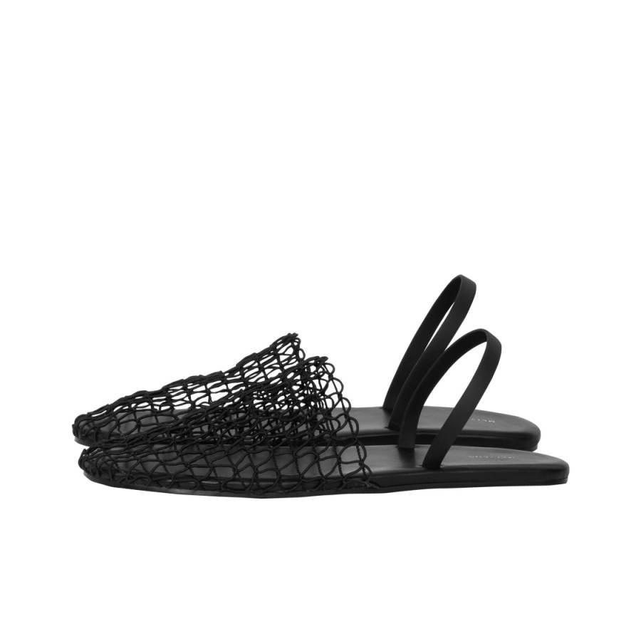 Feo Dvke Microfiber Leather Casual Shoes Women's Black