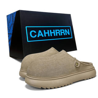 CAHHRRN Abrasion Resistant Abrasion Resistant Closed Toe Slippers Men's