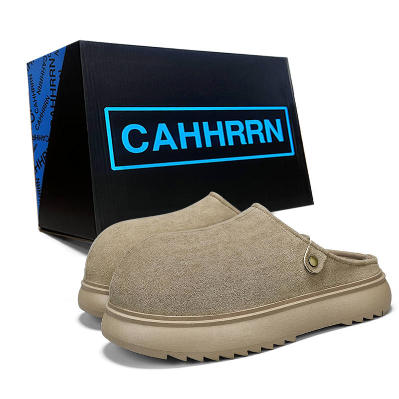 CAHHRRN Abrasion Resistant Abrasion Resistant Closed Toe Slippers Men's